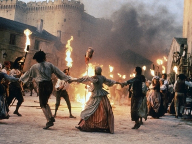 La Révolution française scene from the movie